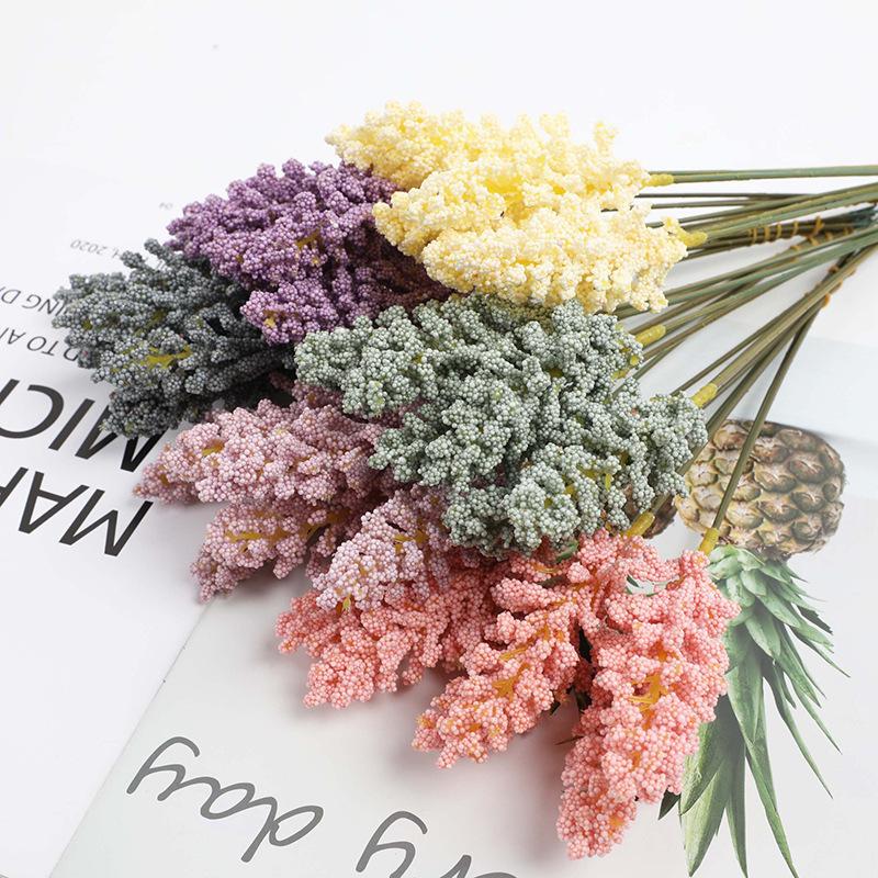 Artificial Flower Foam Wheat Garden Wind False Grain Home Decoration Photography False Flower Bouquet Decoration