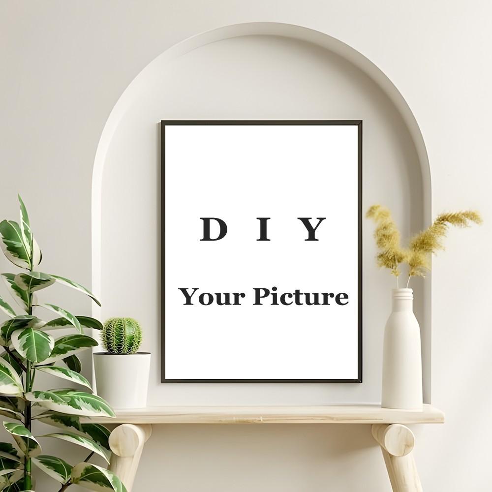 DIY Custom Print Your Picture Wall Art Poster Pictures For Living Room Home Decor Waterproof Painting Customized Gifts