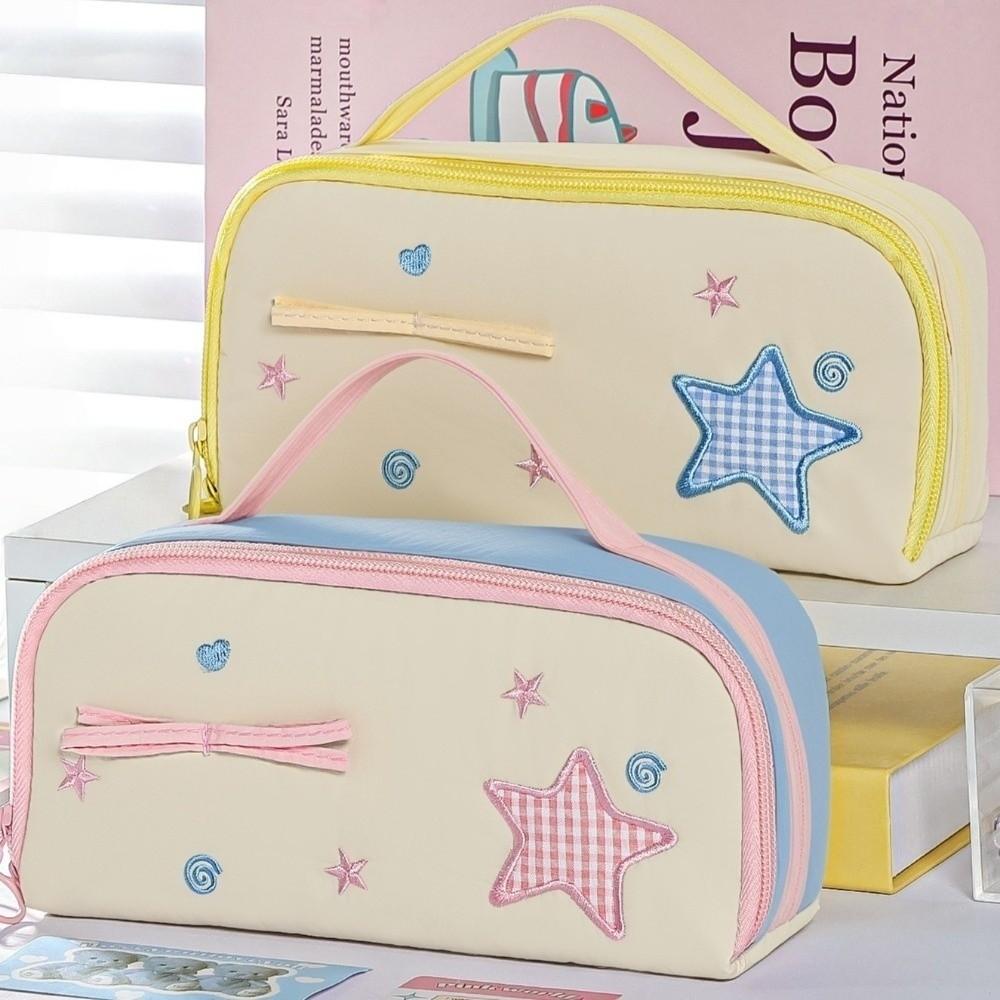 Desktop Storage Korean Style Pen Bag Pencil Pouch Cloth Stationery Bag  Stationery Holder