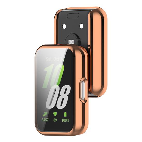 Smartwatch Displayschutz Kratzfest Stoßfest Einfach zu installieren Ultraleichtes schützendes TPU Uhrengehäuse für SamsungGalaxy Fit 3