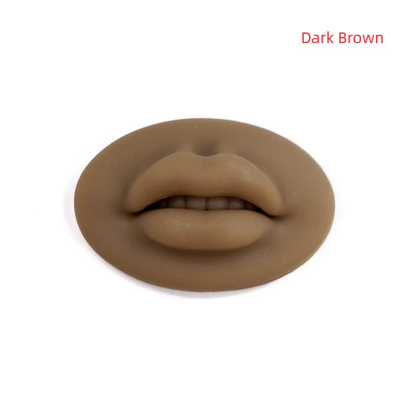 Tattoo Practice Skin 5D Lip Practice Silicone Skin Microblading Supplies For Permanent Makeup Lip Blush Training
