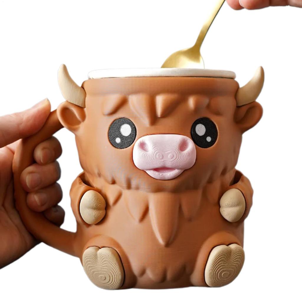 Dekorativ Isbægerholder 473 ml Isbæger Pint Holder Høyfjellsfe Dessertbøtte Med Frostsikker Håndtak For Yoghurtblanding Barn