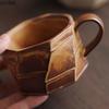 Retro Nieregularny Ceramiczny Kubek Kreatywna Tekstura Kubek do Kawy Kubek na Napoje Biurowy Kubek na Sok Kubki na Mleko Kubki na Wodę Produkty Gospodarstwa Domowego