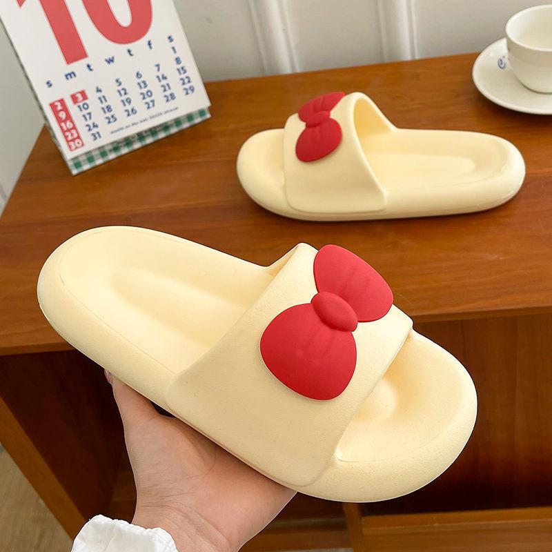 Trendige Rutschfeste Damen Sommer Hausschuhe - Dicke Sohlen, Tragekomfort, Lässige Outdoor & Zuhause Badesandalen