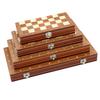 Magnetic Three-in-One Folding Wooden Chess Set for Beginners