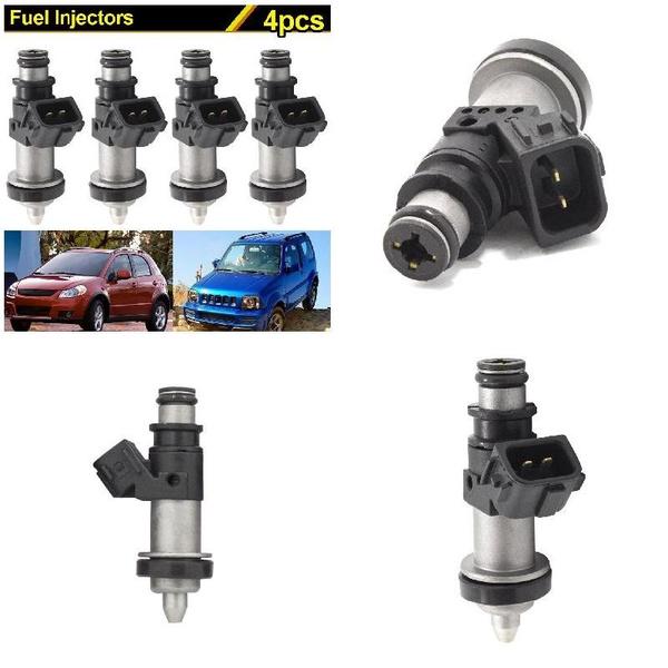 4 Pcs Fuel Injector For Suzuki GSXR 600-750 1000 Hayabusa GSX1300 15710-24F00