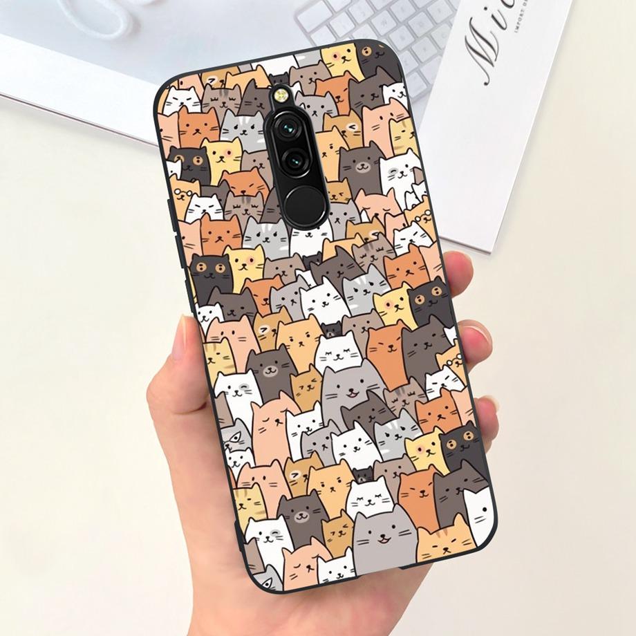 Hülle Für Redmi 8 Hülle Redmi8 6,22 Zoll Silikon Weiche Hülle Für Xiaomi Redmi 8 Hülle TPU Stoßfänger Hülle