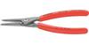 KNIPEX Shaft Snap Ring 1 Piece Pliers, 10-25mm, 4911A1,