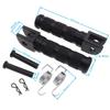 Motorcycle Pedals 1 Pair Universal CNC Aluminum Retro Footrest Foot Pegs Pedals Honda Dax Monkey Motorcycle Bike