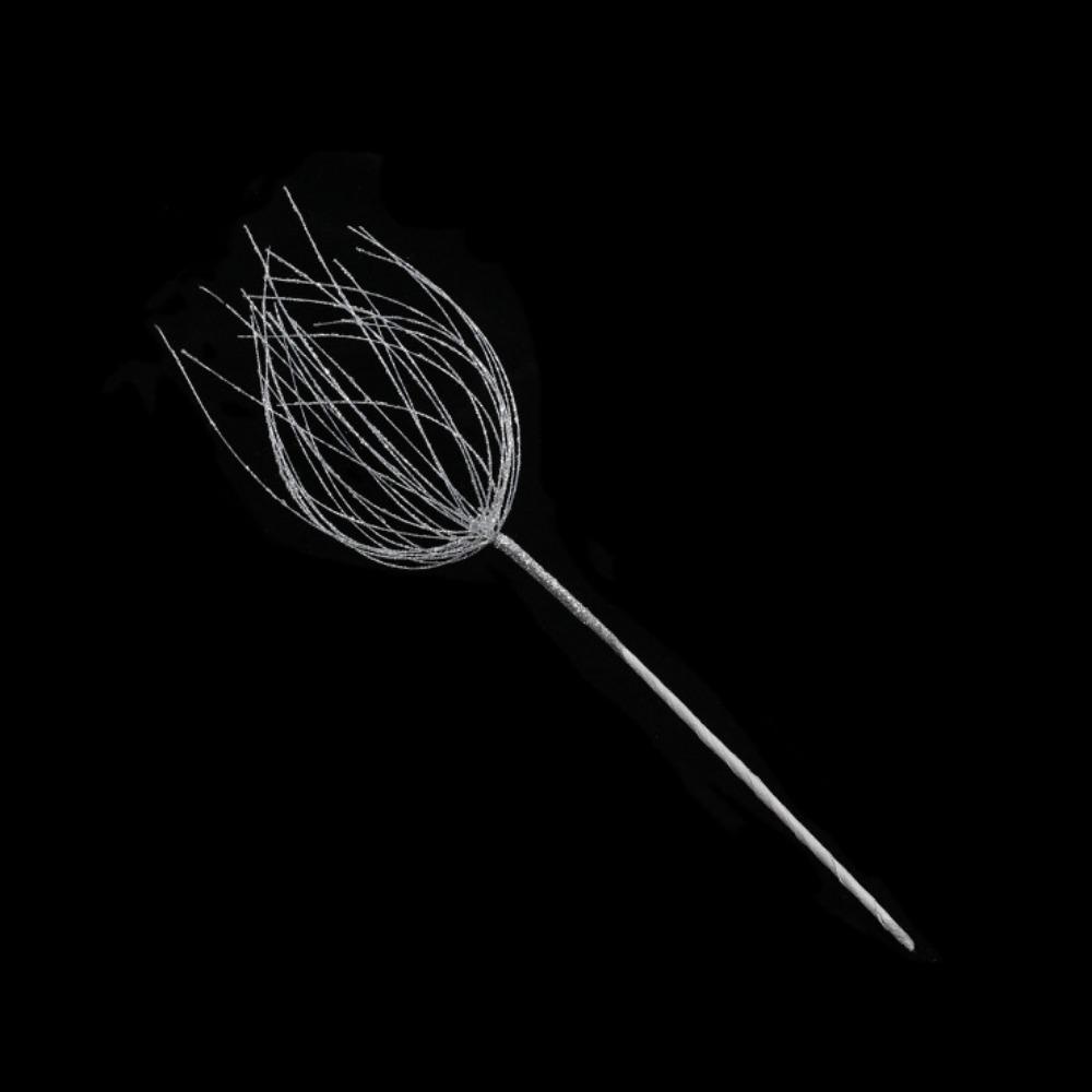 32CM Xmas Tree Filler Picks Sparkling Powder Firework Glitter Stems New Year