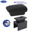 For Fiat Grande Punto Armrest Box for Fiat Punto Car Armrest Box Central Storage Box Interior Retrofit Car Accessories