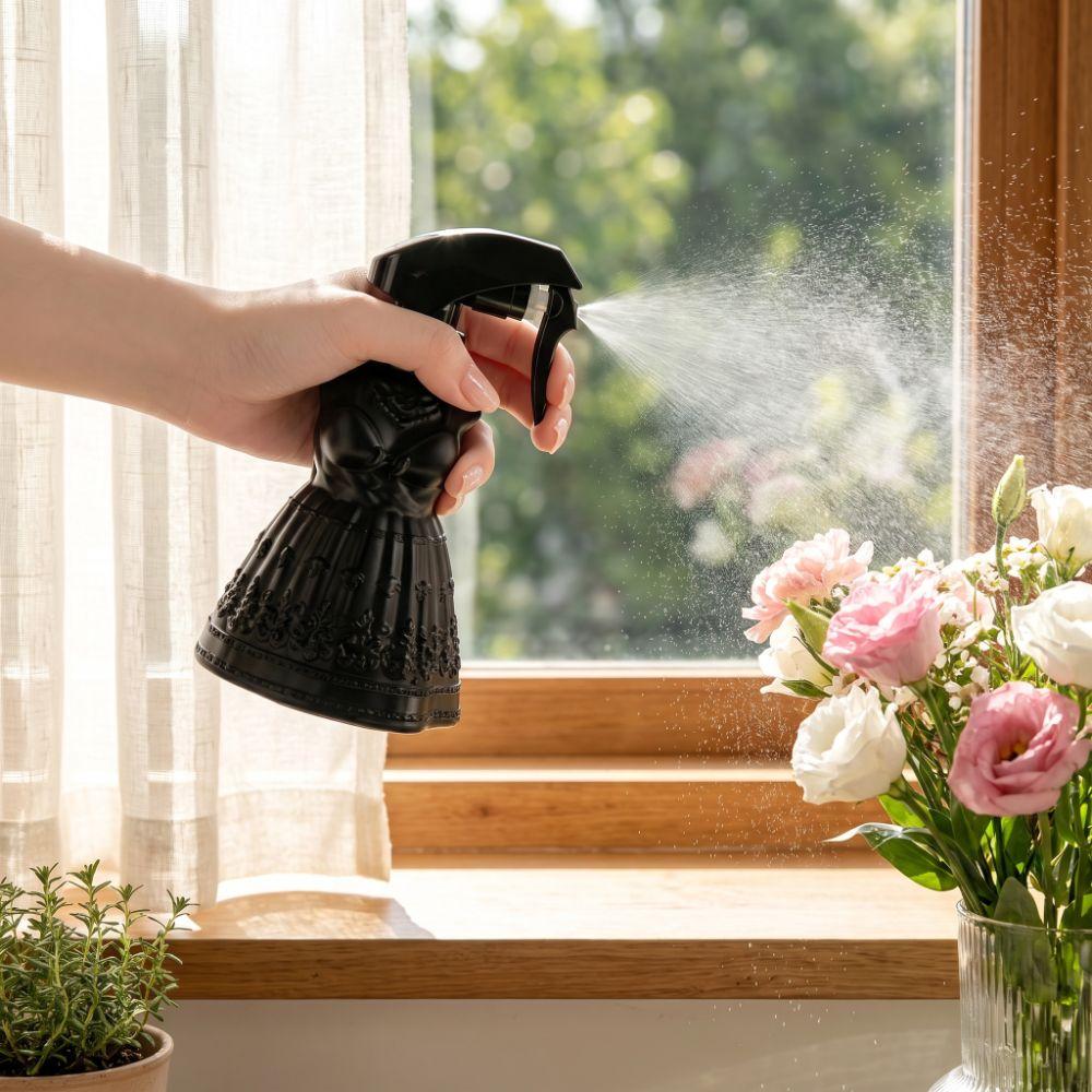 Press-Type Artistic Spray Bottle Exquisite Carved Hand Pump Sprayer  Home Gardening