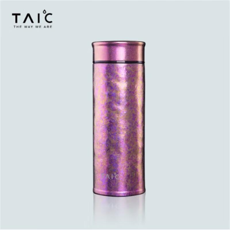 TAIC Pure Titanium Insulated Tea Mug, 260ml