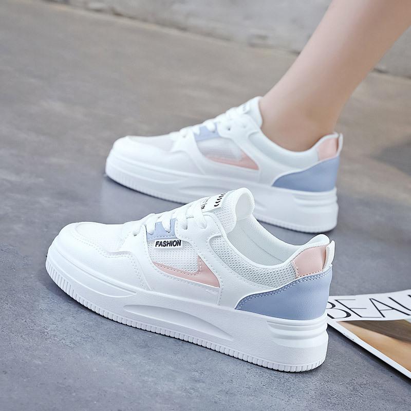 

Женские маленькие белые туфли Дышащая обувь Легкая повседневная обувь Спортивные кроссовки 40