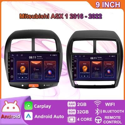 Pour Mitsubishi ASX 1 2010-2022 pour C4 Peugeot 4008 autoradio multimédia lecteur vidéo Navigation GPS Carplay Android 2din 2 + 32GB