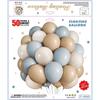 50-teiliges mattes Ballon-Set zur Geburtstagsfeier-Dekoration