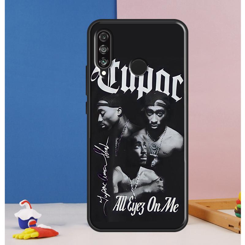 

2Pac Hip Hop Singer Case For Huawei Nova 12s 7i 8i 11i 12i 9 10 SE Y73 Y90 Y70 Y72 Y61 Y91 P30 P40 Lite P60 Pro Huawei Nova 7i