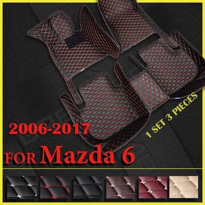Πατάκια αυτοκινήτου για Mazda 6 2006 2007 2008 2009 2010 2011 2012 2013 2014 2015 2016 2017 Auto Foot Pads Εσωτερικό