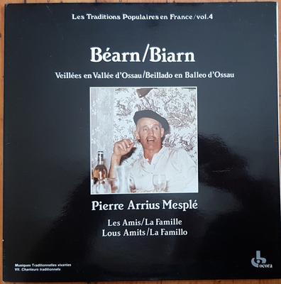LP Record PIERRE ARRIUS MESPLE - Bearn / Biarn - Veillees En Vallee  558604 OCORA 1982 France World Music Used