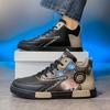 Large Size Men's Shoes Autumn High-top Shoes Men's Board Shoes Sneakers Men's Students 45 Teenagers 46 Trendy Shoes Size 47