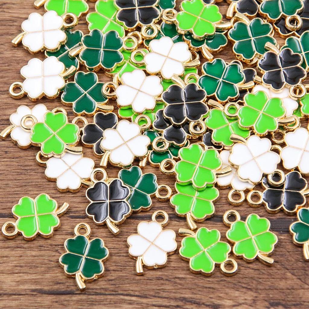 4-Color European & American Alloy Flower Pendant Charm, 12x18mm