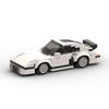 MOC Blocks Porsche 930 Compatible Assembly Sports Car Model - Small Parts Educational Toy