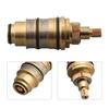 Brass Thermostatic Cartridge Temperature Control Valve Shower Bar Mixing Bathroom Water Temperature Control Faucet Cartridges