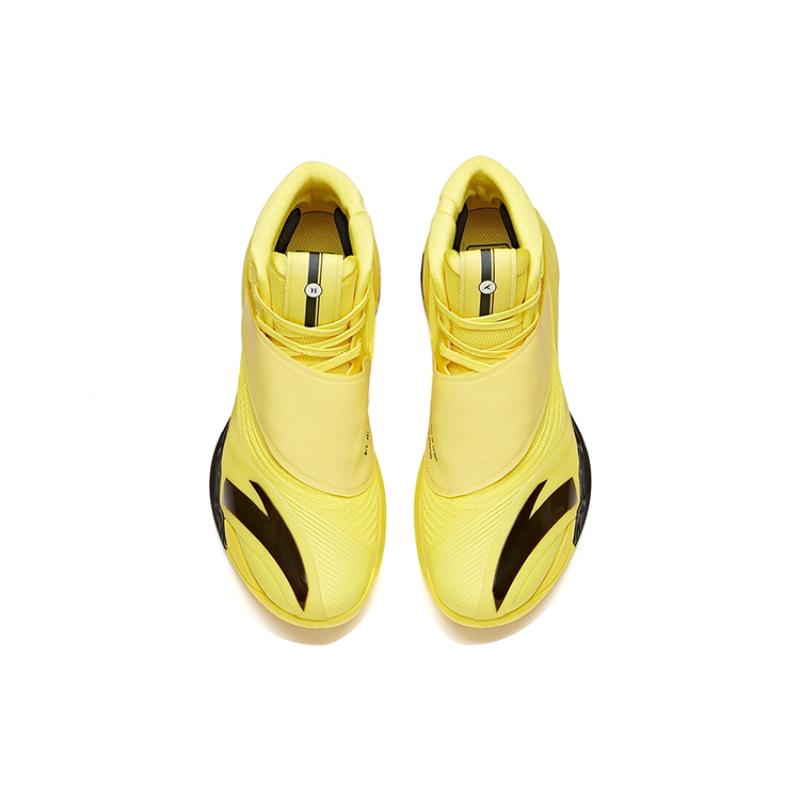 Anta KT6 Thompson 'Dragon' Abrasion Resistant Breathable High Top Basketball Shoes Men's Yellow Sneakers 112041101-10