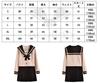 Aculldo Sailor Long School High School High School Two School Cultural Authentic Uniform Uniform, Sleeves, Girls' Uniform, Uniform, Girl, Student,