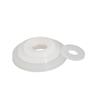 M2-M12 Wear-Resistant Nylon Insulating Washers, Round Hard Plastic, Available in White/Black