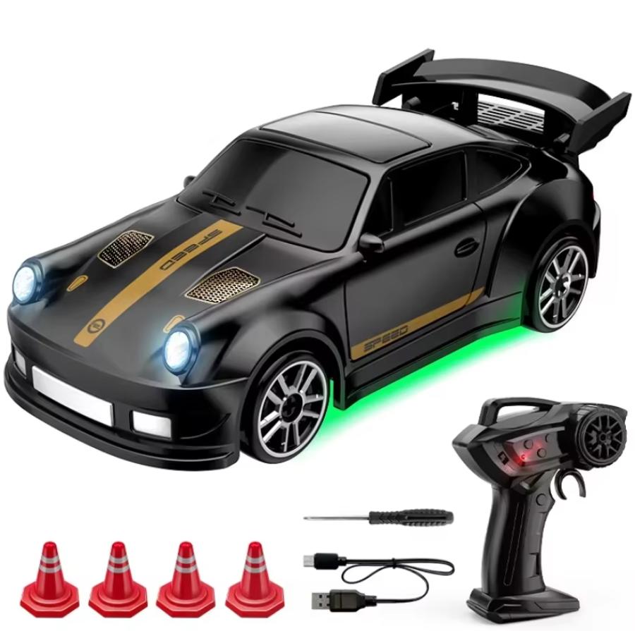 Bestseller 1/64 Scale Drift RC Car 2.4GHz Desktop Mini Racing Model  4WD Remote Control Vehicle Toy For Adults & Kids Ideal Gi