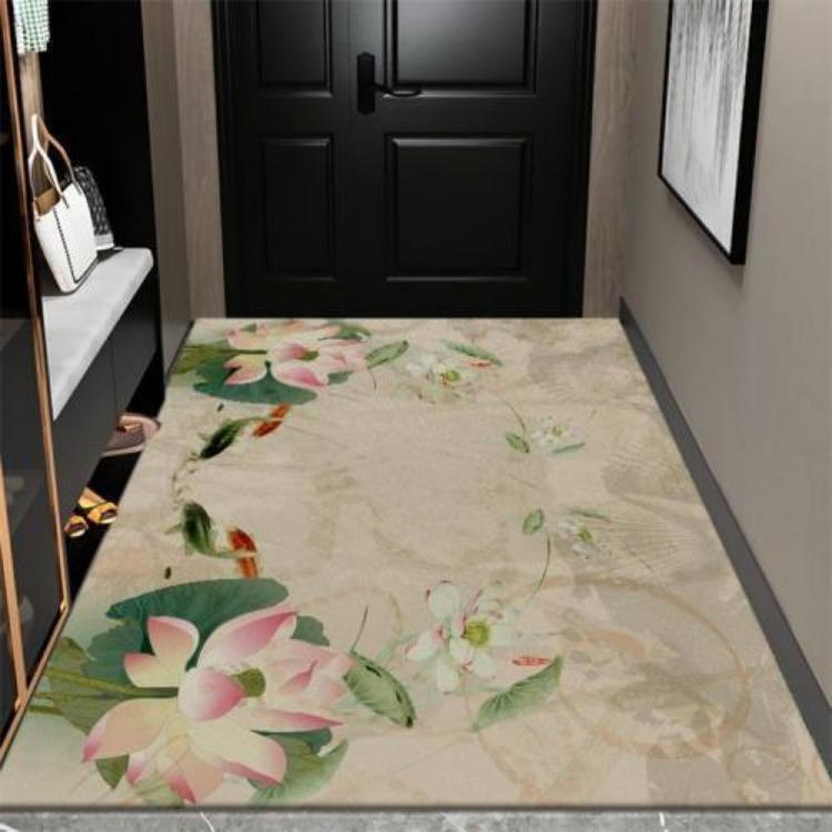 New Chinese Style Living Room Large Area Carpet Entrance Bedroom Carpet Anti Slip and Dirt Resistant