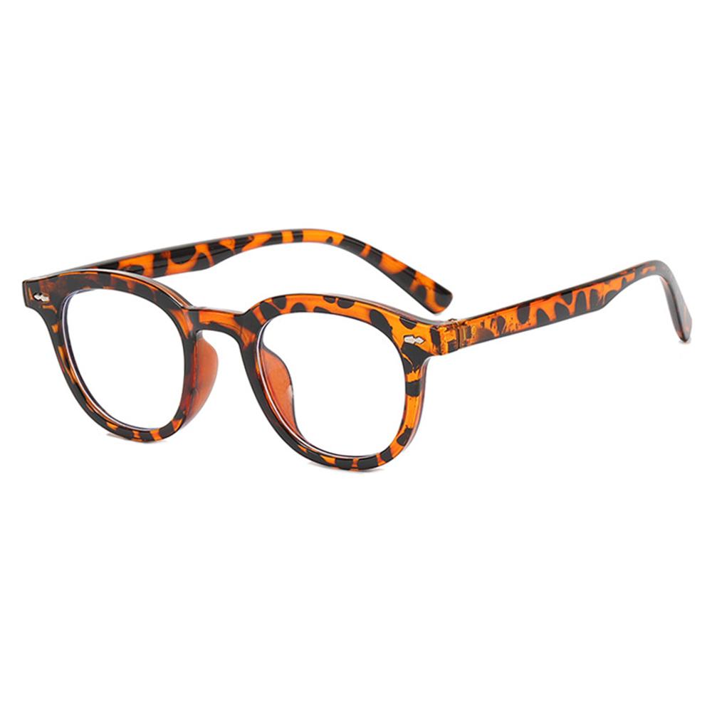 

2306 Small Frame Round Classic Sunglasses Rivet Decor Unisex Sun Glasses Vintage Style Shades