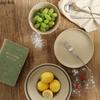 Coarse Pottery Fruit Plates Ceramic Salad Bowl Grass Hat Bowl Pasta Dish Soup Plate Steak Plates Sushi Plate Snack Bowls Dish