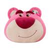Large Plush Strawberry Bear Hug Backrest Pillow Toy