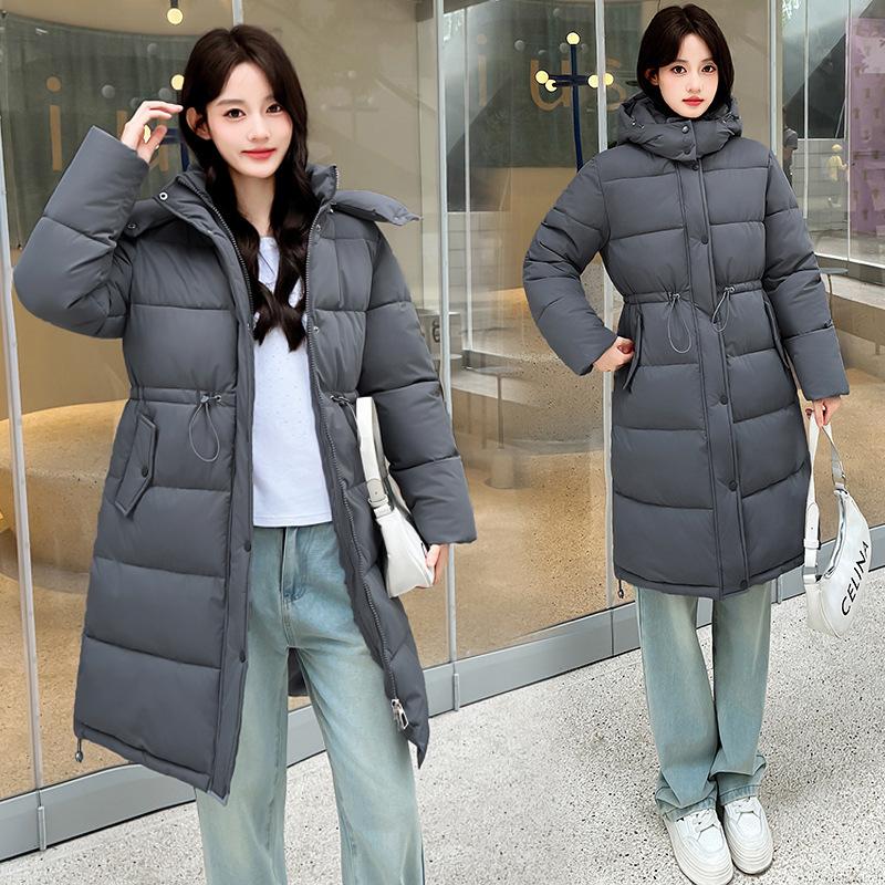 Winter hat removable new down cotton cotton jacket small fashion waist warm thickened coat