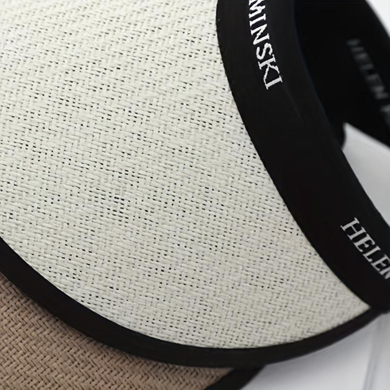 1Pcs Fashionable and Handsome Women's Outdoor Sun Hat, Empty Top Hat. Women's Sun Hat. Sun Hat Suitable for Outdoor Camping and Sports.