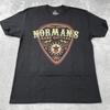 Norman's Rare Guitars Grafisch Plectrum Logo T-shirt XL Zwart Muziek Californië T-shirt Unisex T-shirt