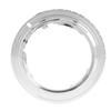 Lens Mount Adapter Brass Aluminum AI-EOS Ring Adapter Compact Accessories for Nikon F AI Ai-S Lens To for Canon EOS EF