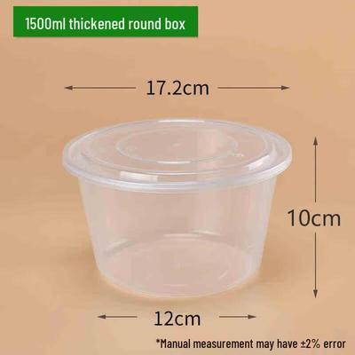 Camellia Thickened Disposable Food Containers