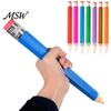 Large Handheld Pencil Giant Pencil, Extra Wood Novelty Prop, Smooth Writing for Kids Stationery, Carpentry And Party Favors Oversized Tool
