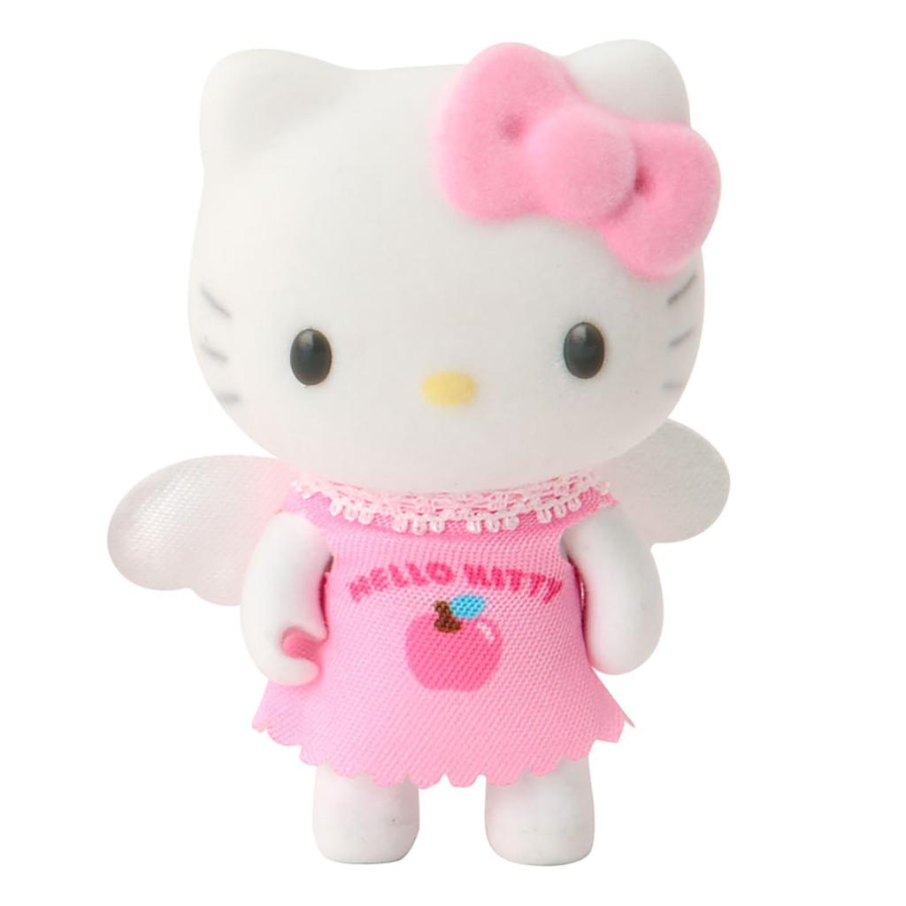 Sanrio Beflockte Puppe Angel Friends Hello Kitty 396630 (Pitatto Mini)