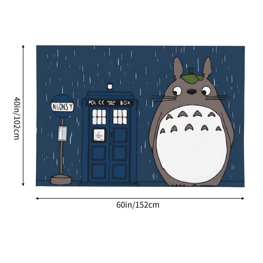Cutecore Anime My Neighbor Totoros Tapestry Bedroom Decoration Wall Hanging Blanket Tapestry Cool Stuff For Room