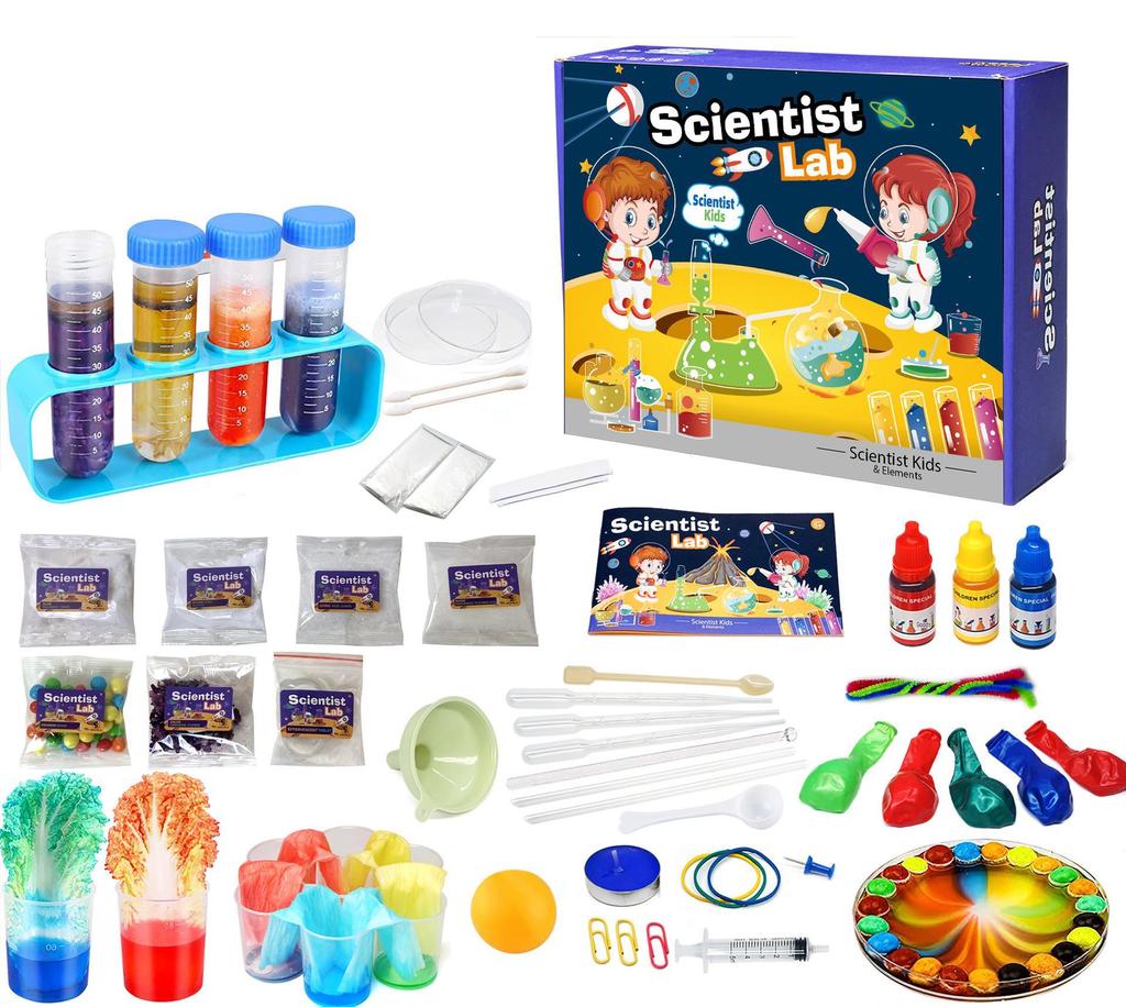 Children's Science Experiment Kit for Elementary and Kindergarten: DIY Physics & Chemistry Projects