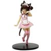 2 uds 18cm  figura de anime kawaii chica chocolate Linda figura de acción sirvienta vainilla colección de figuras modelo