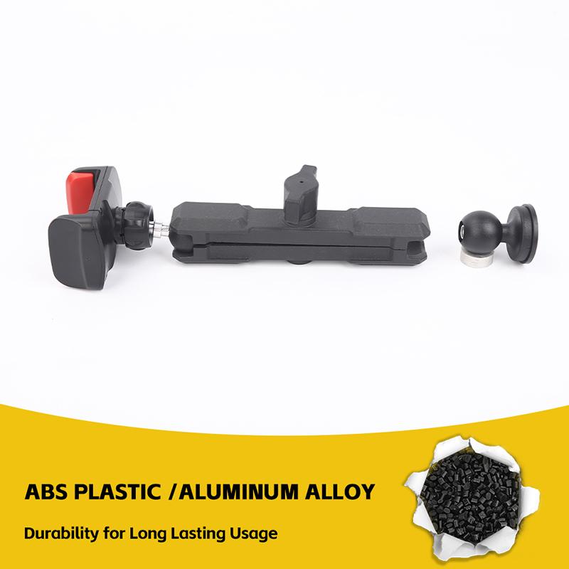Car Center Console Slide Rail Expansion Phone Holder Bracket GPS Bracket  Fit For Ford Bronco 2021 Up Car Interior Accessories