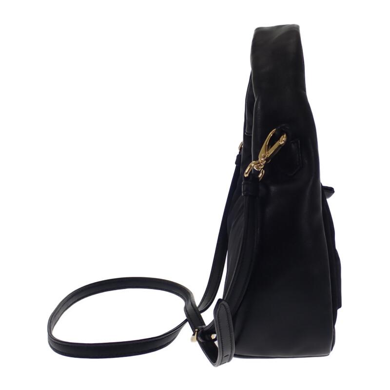 Prada 1BC241_RP0C_F0002_V_OXO 2WAY Bag Black leather/Nylon Women