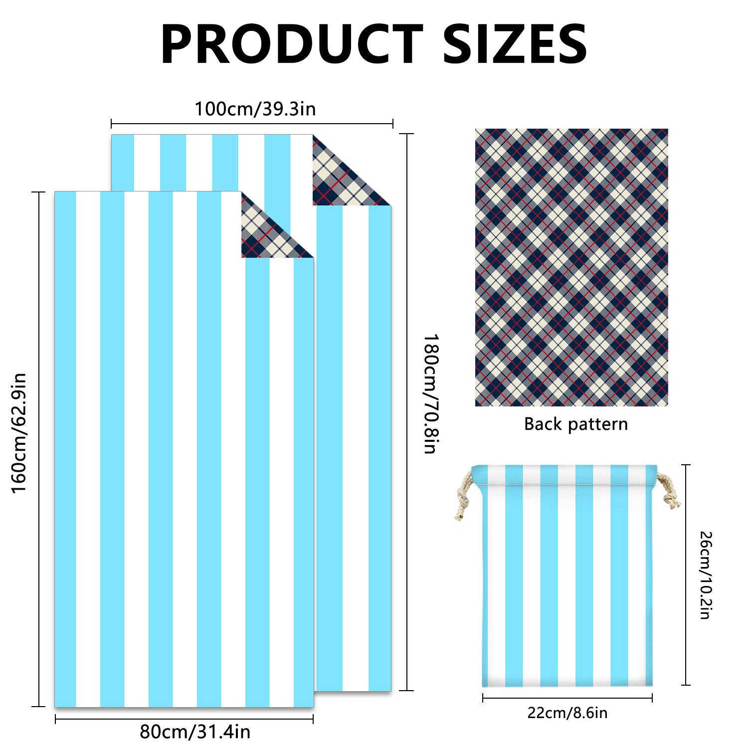 

[Minimum order of ten pieces] Double-sided velvet beach towel Double-sided printed absorbent bath towel 80*160cm
