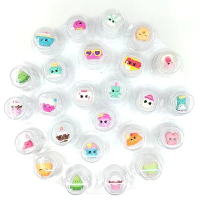 1pcs Littlest Shopping Elf Fruit Dolls Original 1cm Minimum Action Figures Playing Miniature Toys for Family Kids Christmas Gift