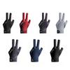 1PCS Three Fingers Snooker Glove Anti Skid Training Glove Billiard Glove  Fitness Accessories